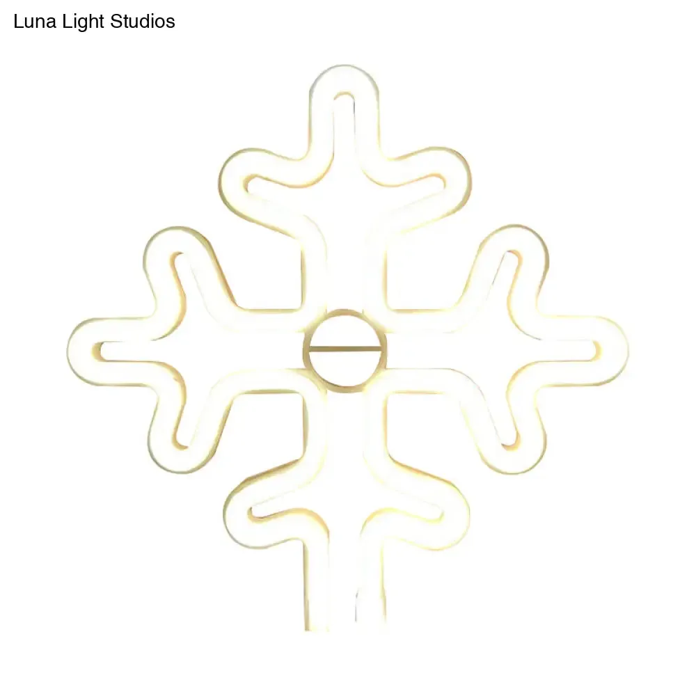 Minimalistic USB LED Night Lamp with Plastic Animation Framework for Modern Wall Lighting