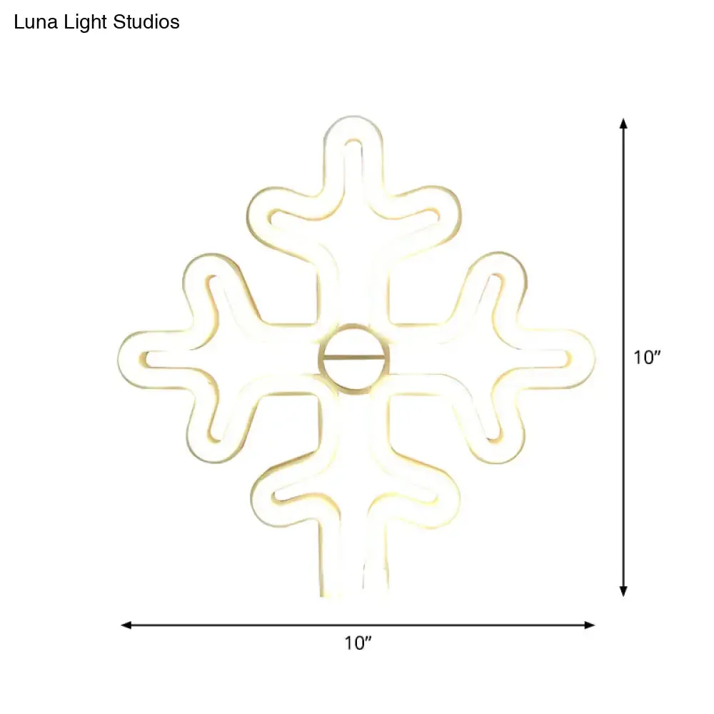 Minimalistic USB LED Night Lamp with Plastic Animation Framework for Modern Wall Lighting