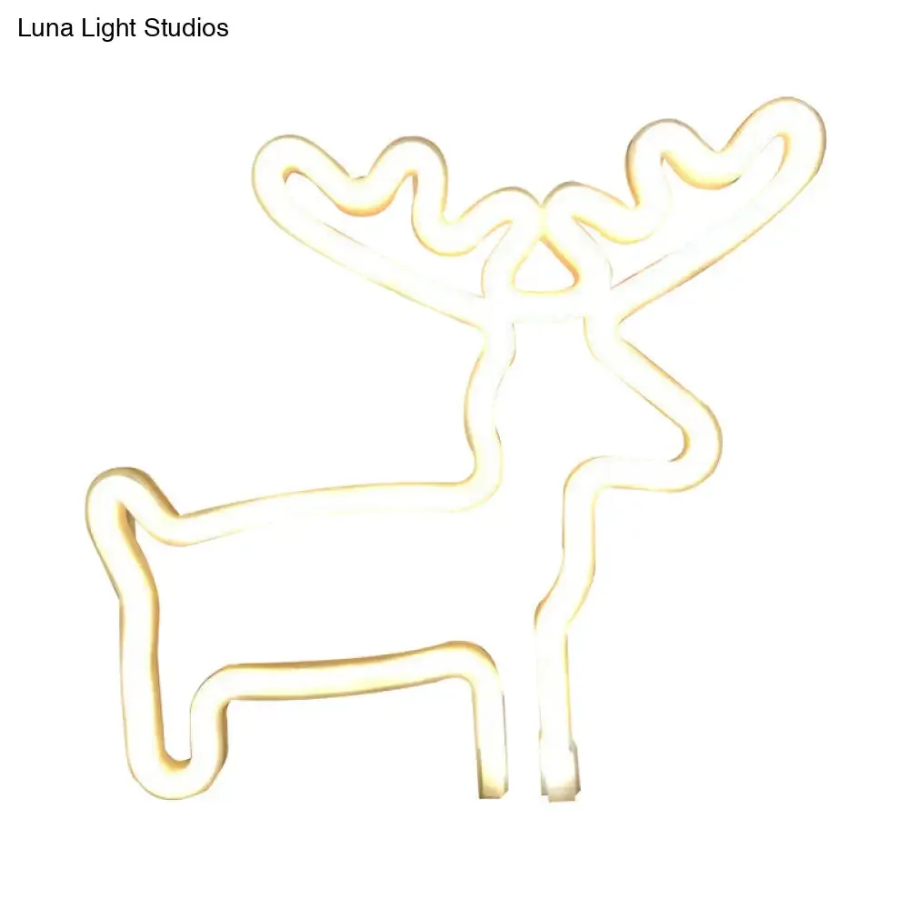 Minimalistic USB LED Night Lamp with Plastic Animation Framework for Modern Wall Lighting