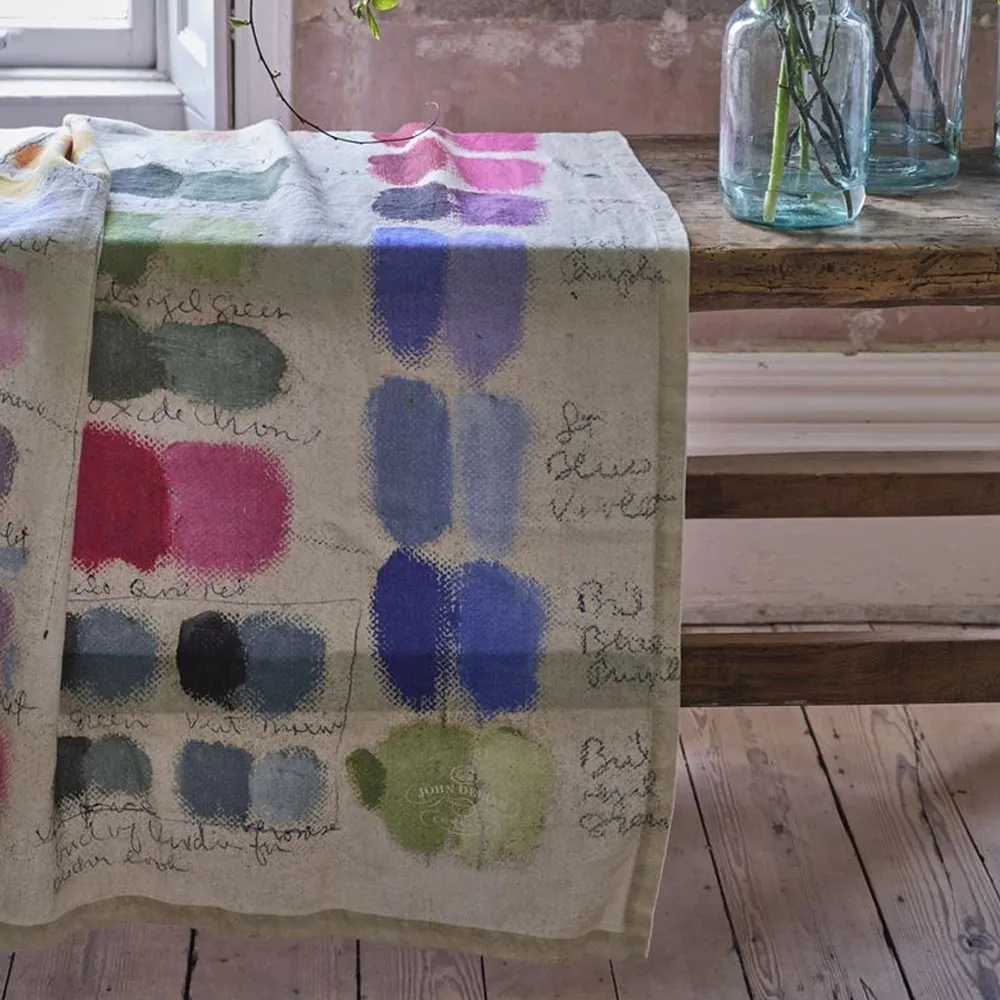 Mixed Tones Canvas Throw