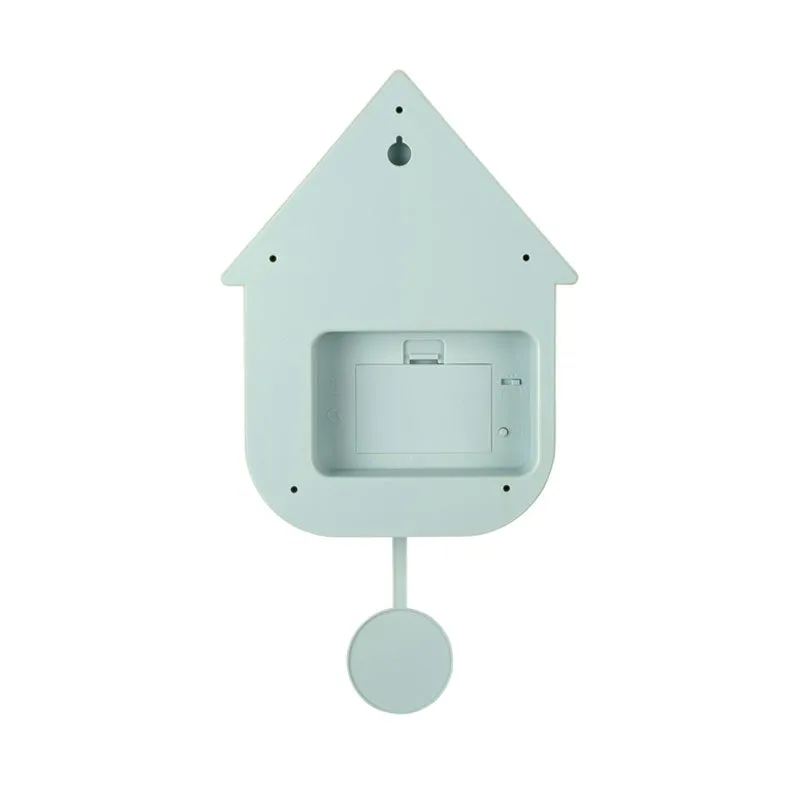 Modern Cuckoo Wall Clock - Light Blue
