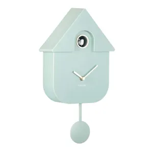 Modern Cuckoo Wall Clock - Light Blue