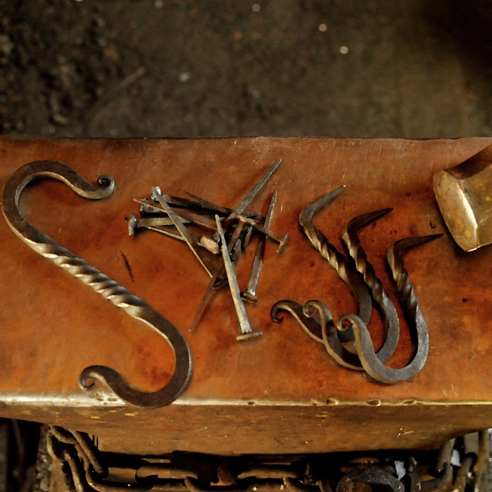 Mount Vernon Blacksmith's Nail