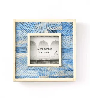Neela 3x3 Picture Frame - Carved Bone