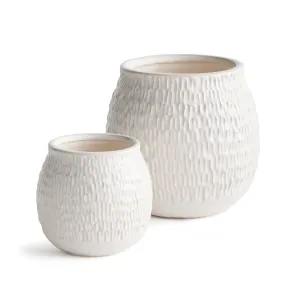 NEREUS POTS, SET OF 2 BY NAPA HOME & GARDEN