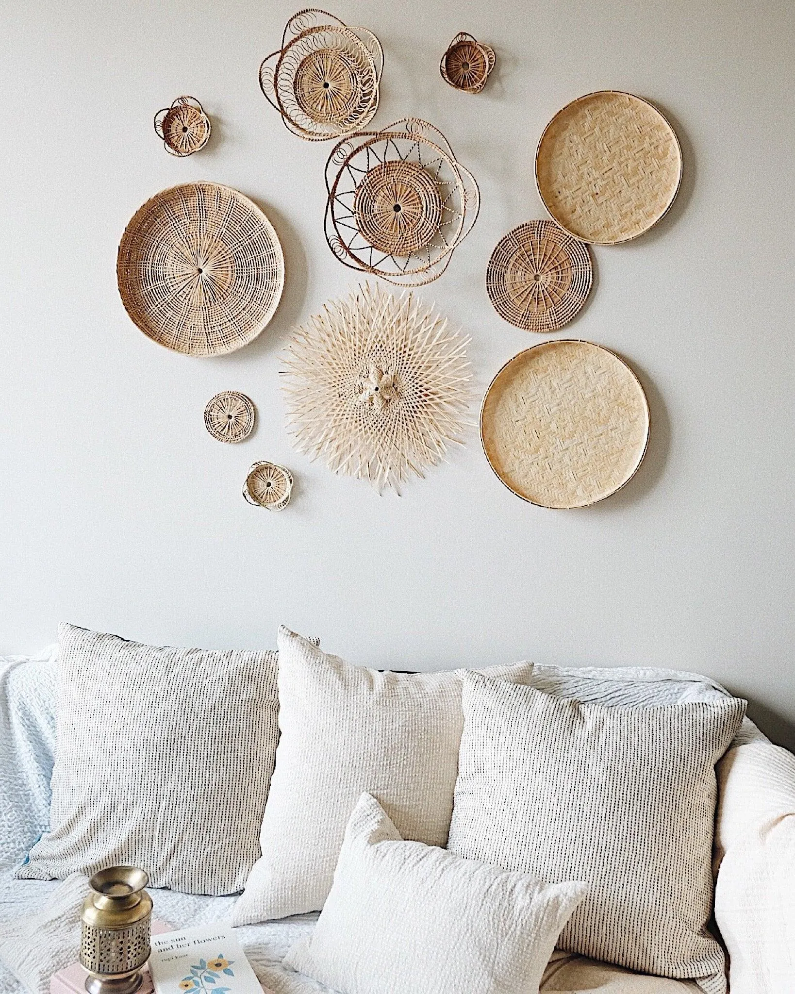 No.18 Basket Wall Hanging Set of 11