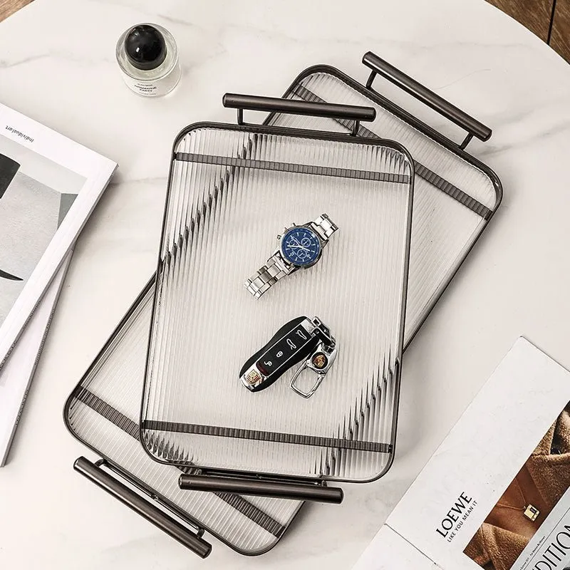 Nordic Style Creative Plate High-end Acrylic Tray