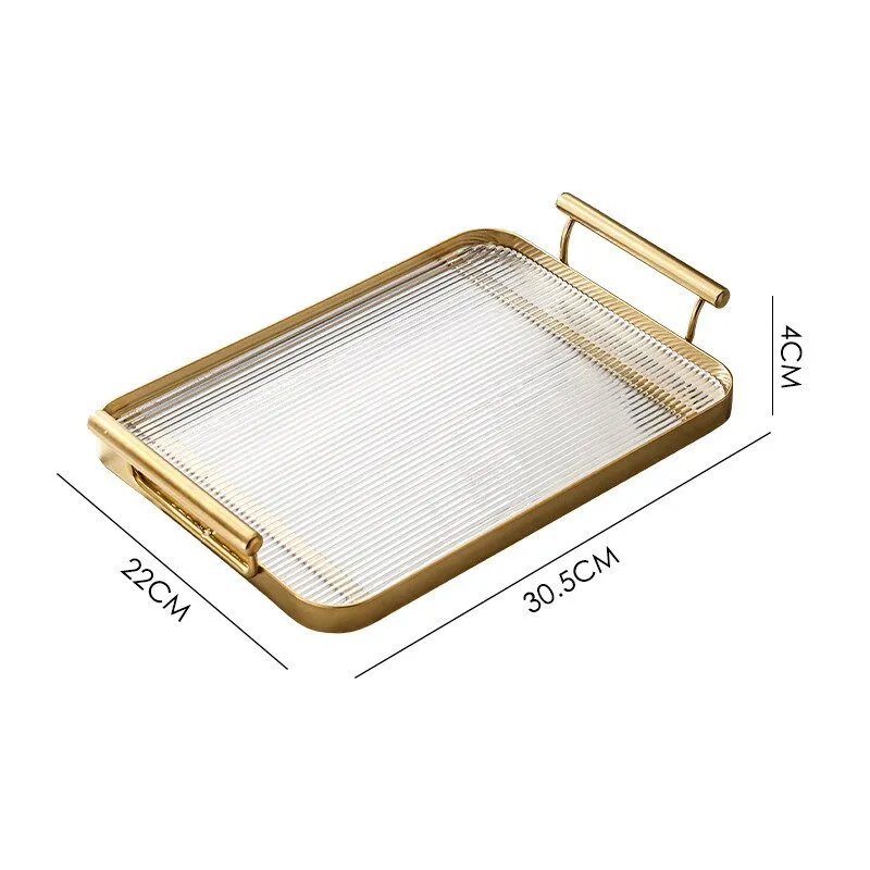 Nordic Style Creative Plate High-end Acrylic Tray