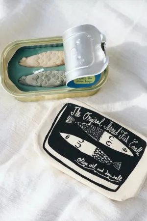 Olive Oil & Sea Salt Tinned Fish Candle