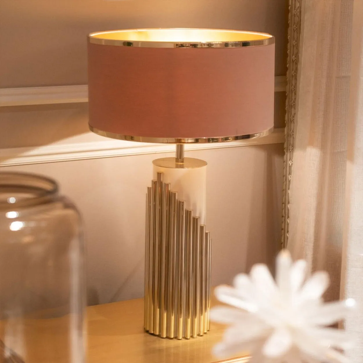 ORGAN METAL CONTEMPORARY TABLE LAMP