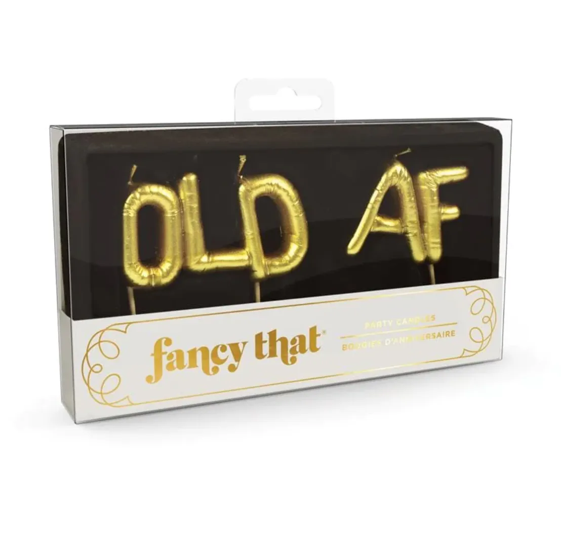 PARTY CANDLES - OLD AF