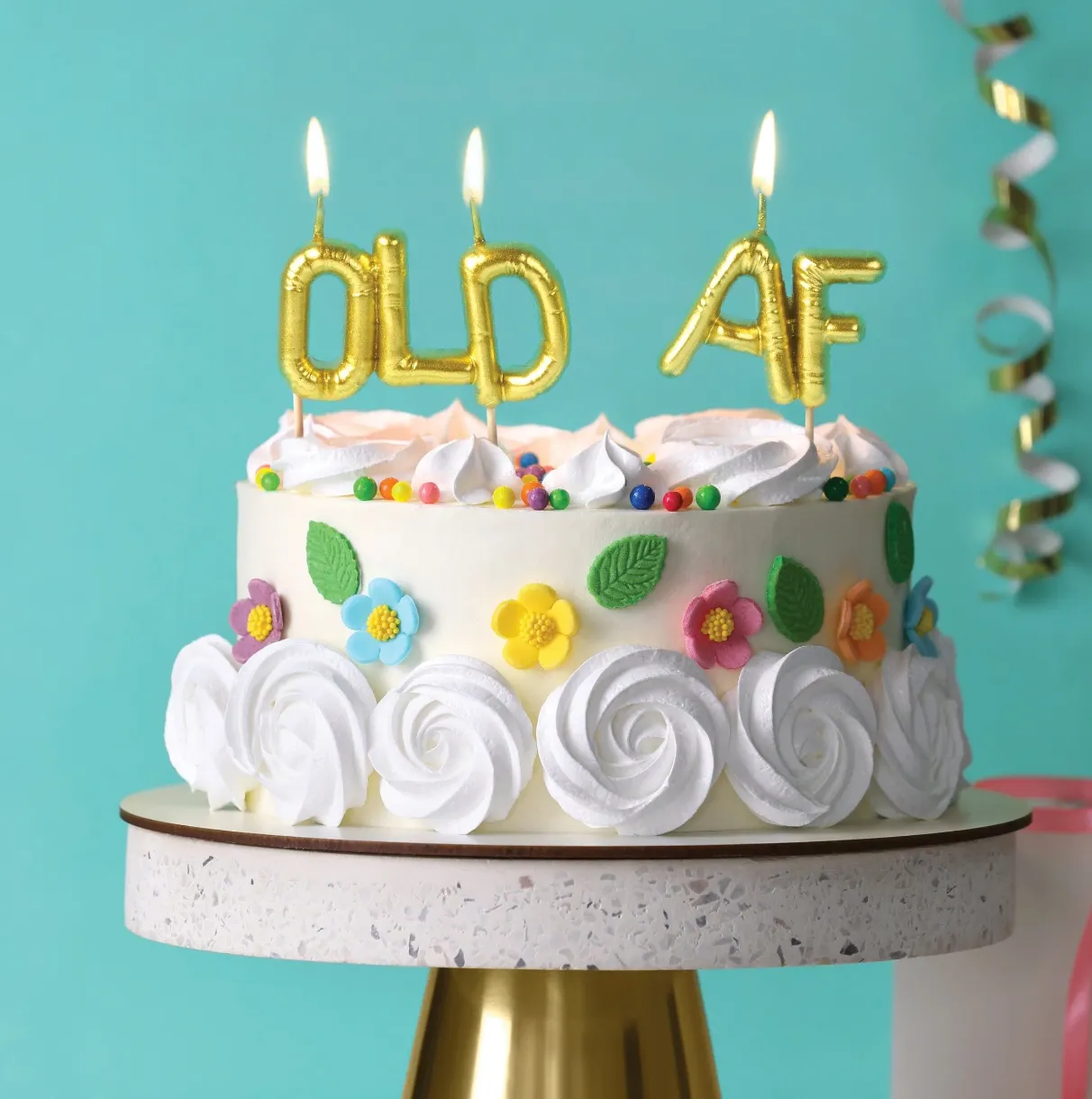 PARTY CANDLES - OLD AF