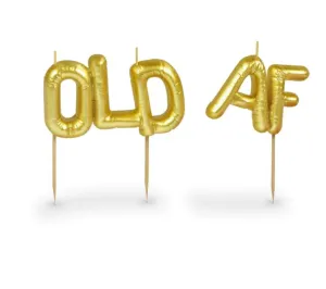 PARTY CANDLES - OLD AF