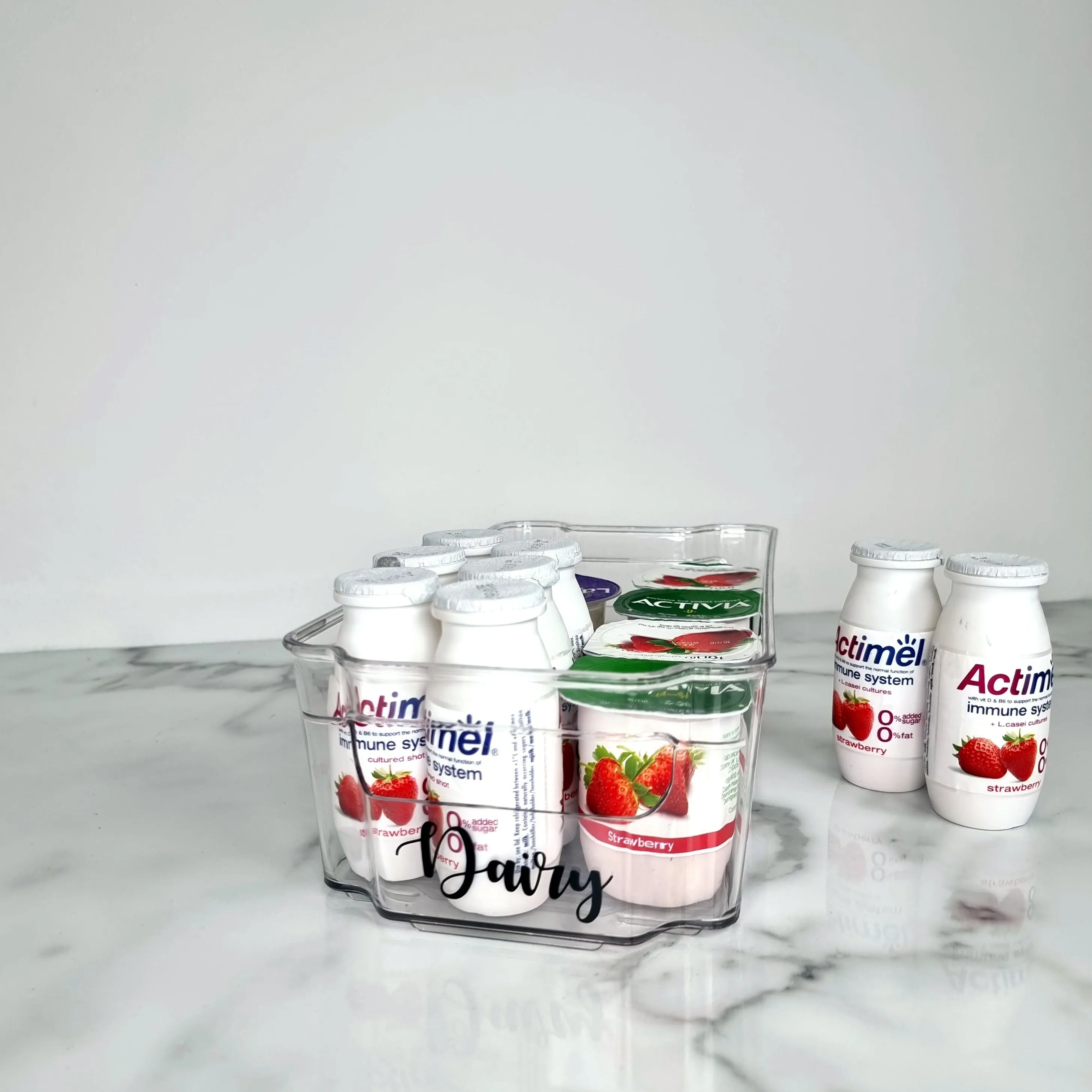 Personalised Plastic Fridge Storage Trays