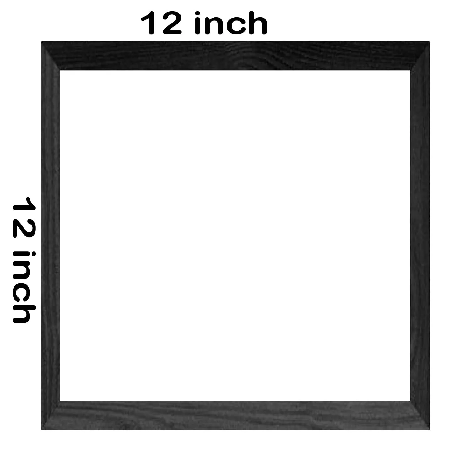 Personalized Customized Photo Frame with our Own Picture - Size 10 x 15 inch, Black, Medium Density Fibreboard ; Wood ; Canvas ; Fiber Wood, Wall Mount (18, 12)