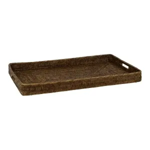 Plantation Rattan Tray Rectangle Medium