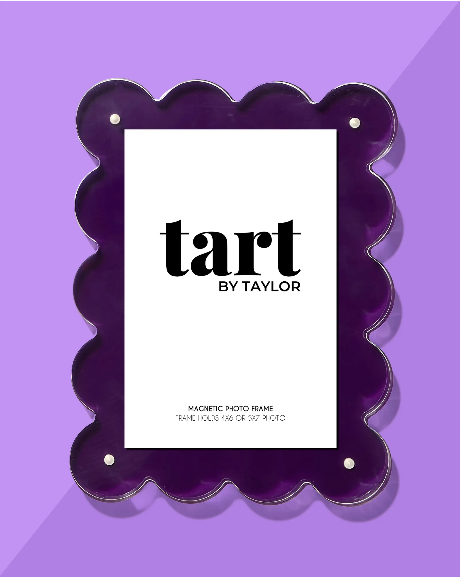 Plum Acrylic Picture Frame