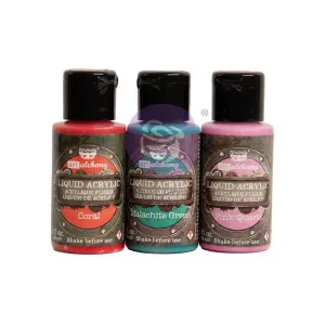 Prima Marketing Finnabair Art Alchemy Liquid Acrylic Set Precious