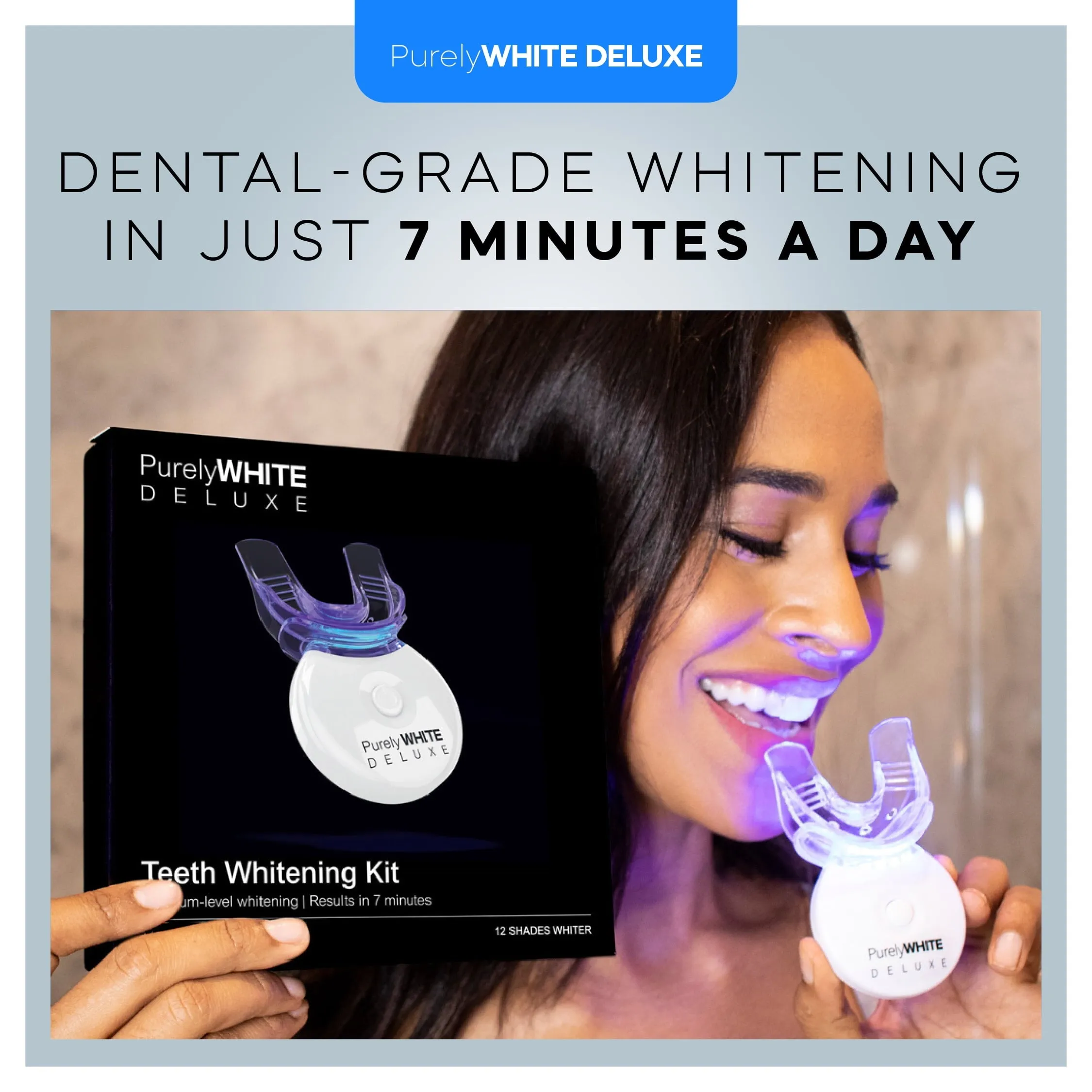 PurelyWHITE Deluxe Teeth Whitening Kit