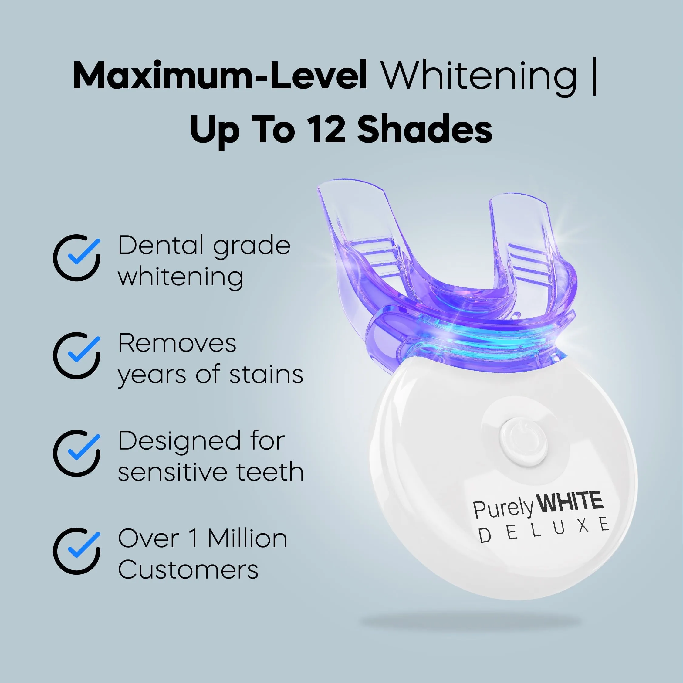PurelyWHITE Deluxe Teeth Whitening Kit