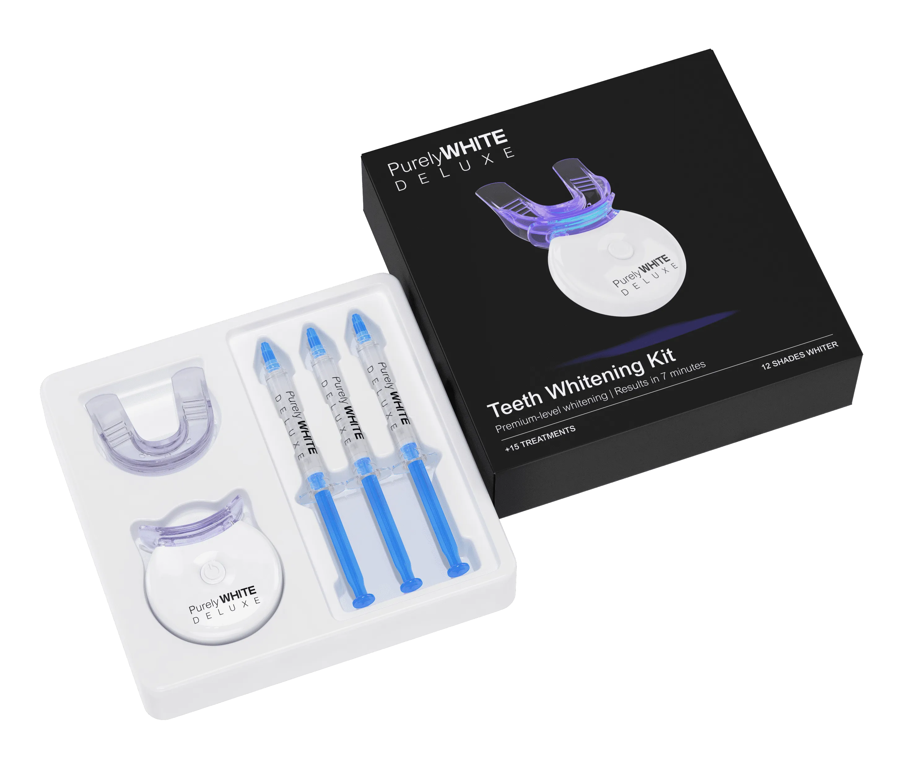 PurelyWHITE Deluxe Teeth Whitening Kit