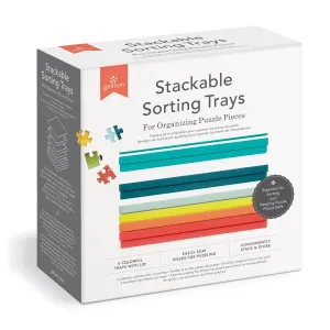 puzzle sorting tray set