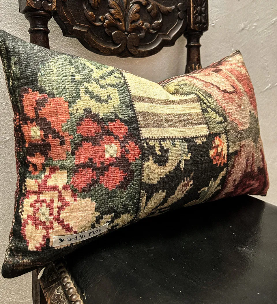 Quilt Kilim Borsa Cushion