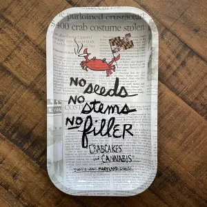 "No Filler" Maryland Metal Tray