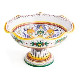 Raffaellesco: Fruit Bowl on Pedestal 12"