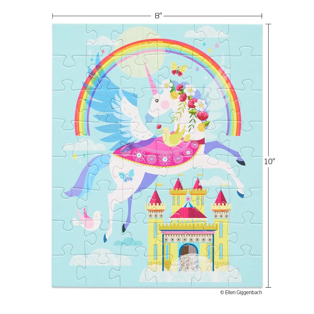 Rainbow Unicorn | 48 Piece Kids Puzzle
