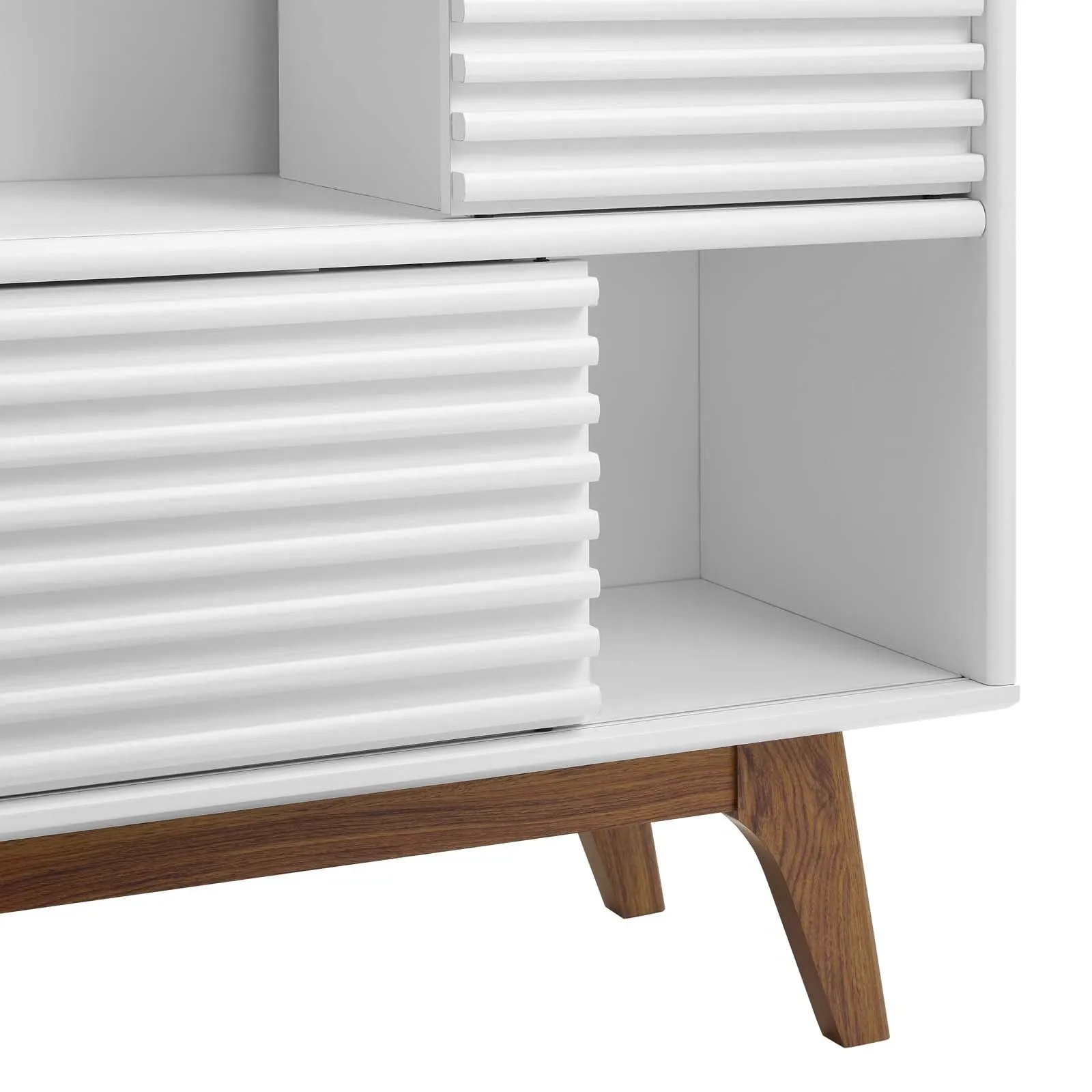 Render Three-Tier Display Storage Cabinet Stand