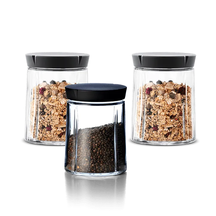 Rosendahl Grand Cru Storage Jar Set, 25.4 oz, 3 pcs.