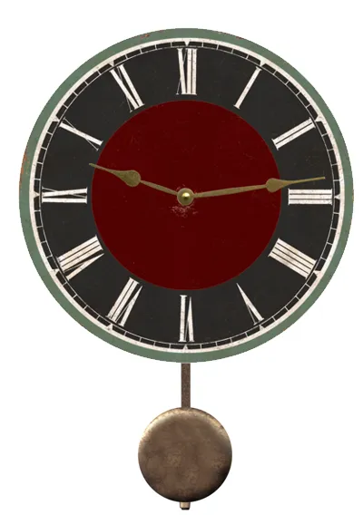 Rustic Modern Wall Clock