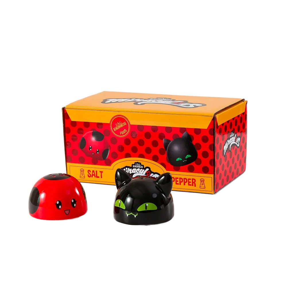 Salt and Pepper Shakers Tikki and Plagg