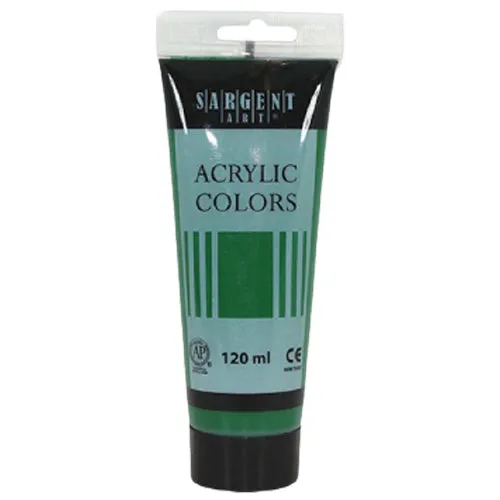 SARGENT ACRYLIC TUBE 120 ML GRASS GREEN
