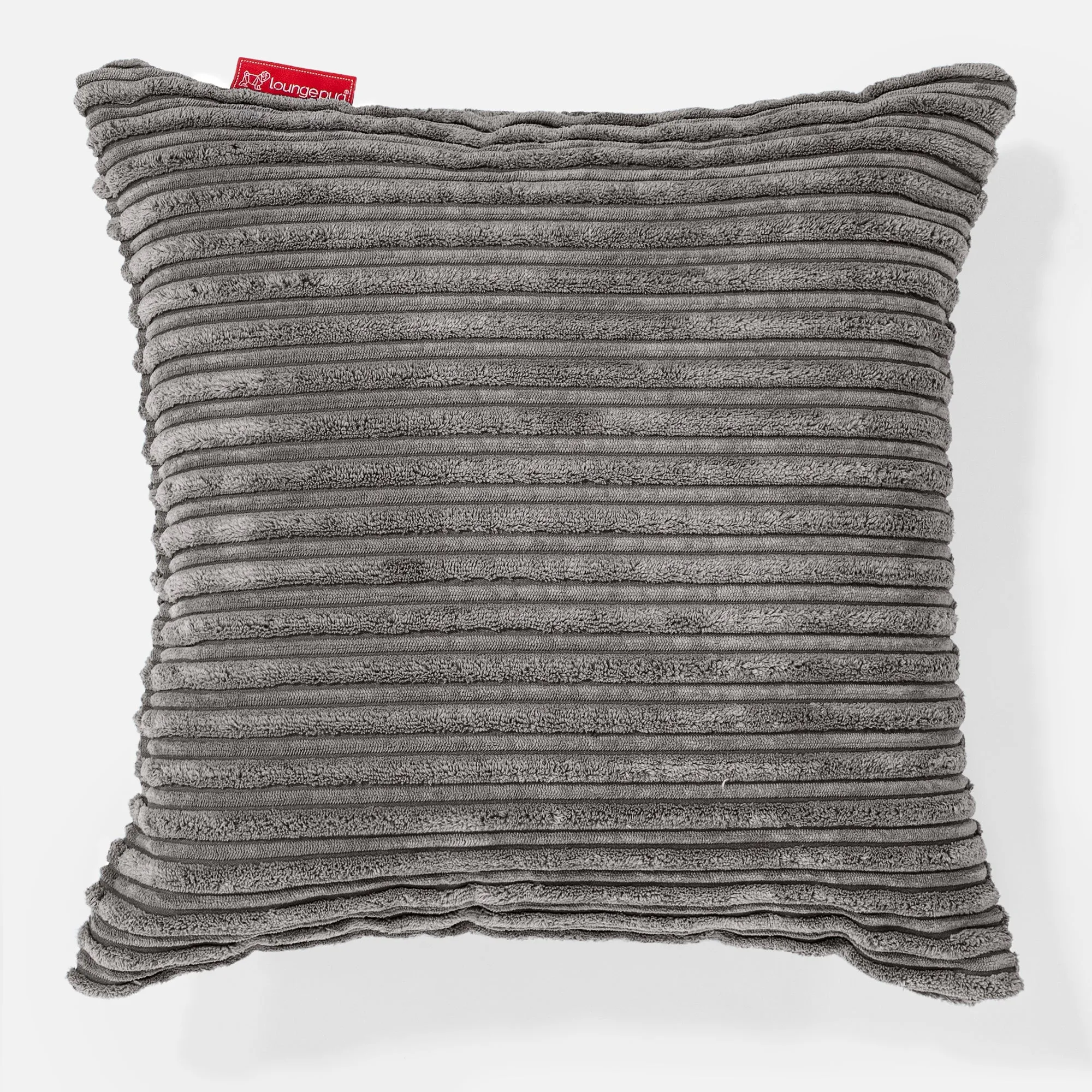 Scatter Cushion Cover 47 x 47cm - Cord Graphite Grey