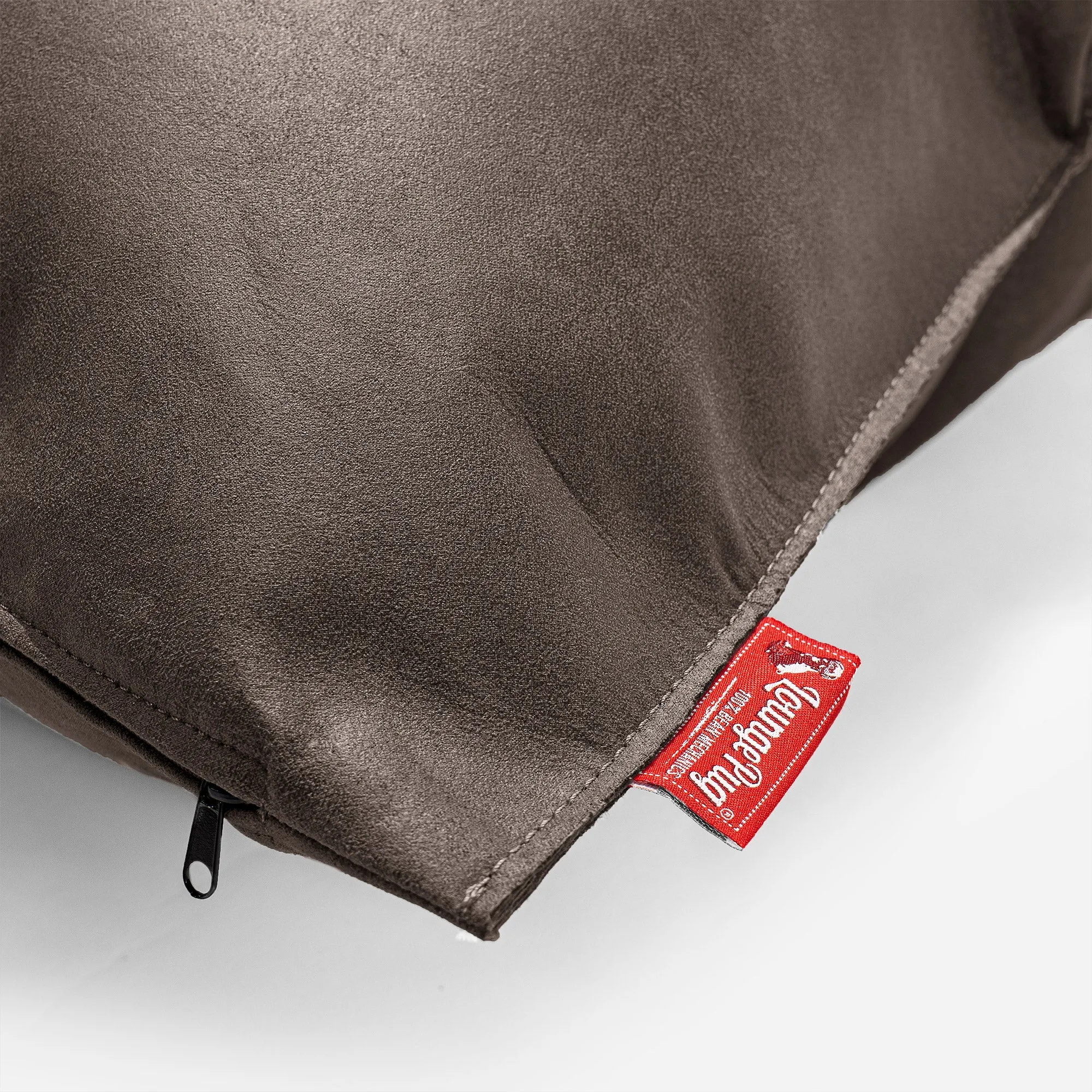 Scatter Cushion Cover 47 x 47cm - Distressed Leather Natural Slate