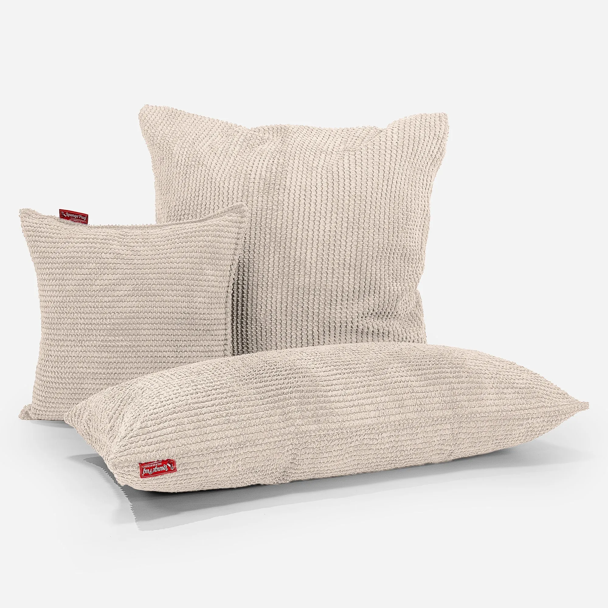 Scatter Cushion Cover 47 x 47cm - Pom Pom Ivory