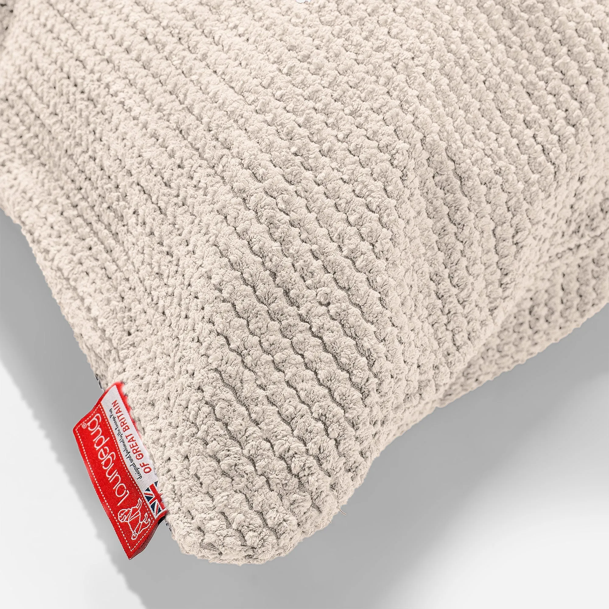 Scatter Cushion Cover 47 x 47cm - Pom Pom Ivory