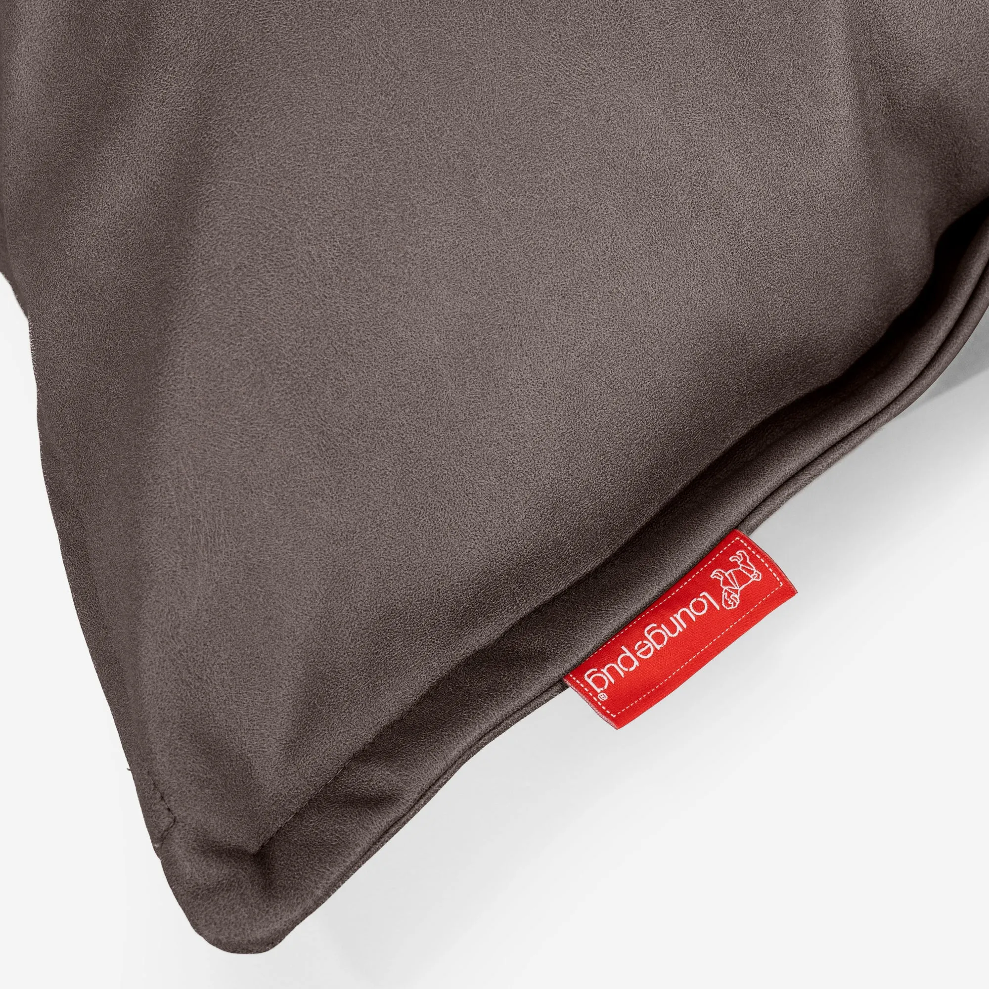 Scatter Cushion Cover 47 x 47cm - Vegan Leather Chocolate