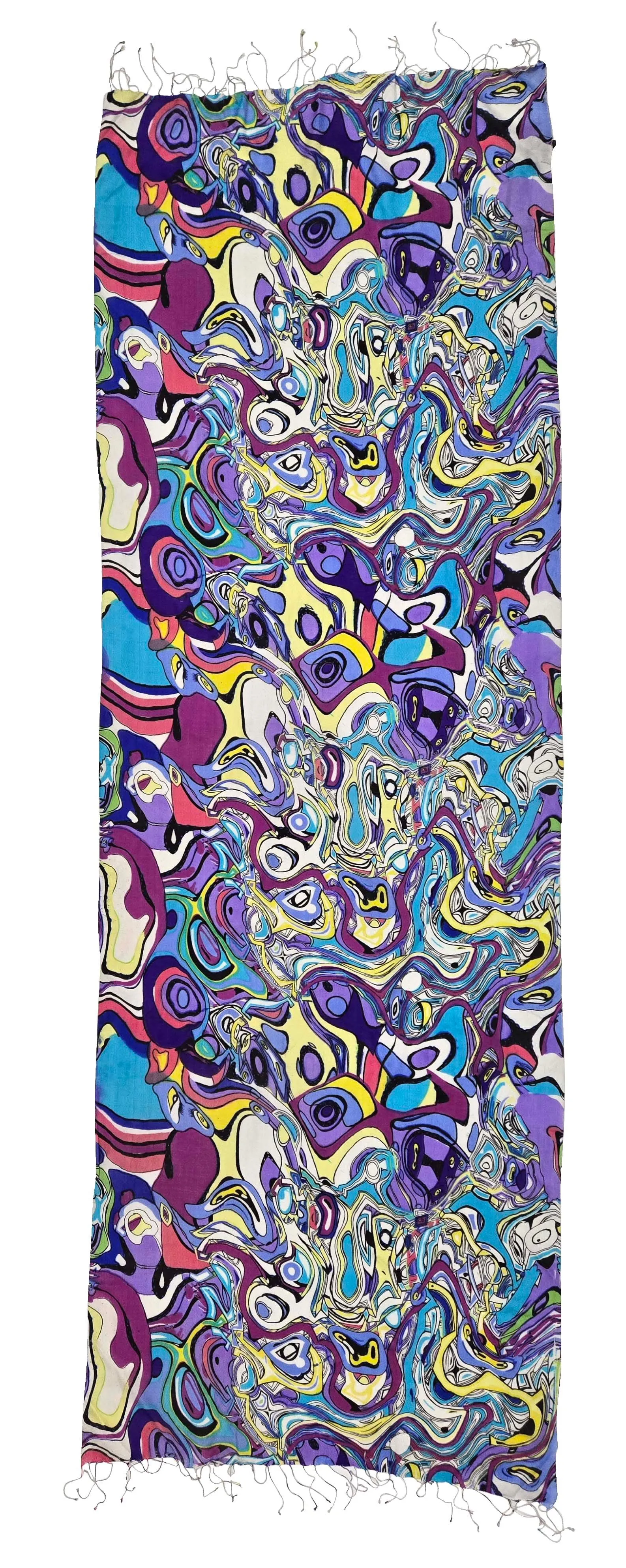Silk Rodeo Turq Scarf