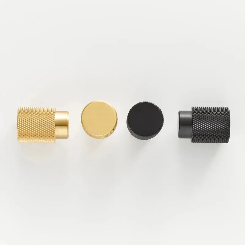 Simon Brass Knobs & Hooks