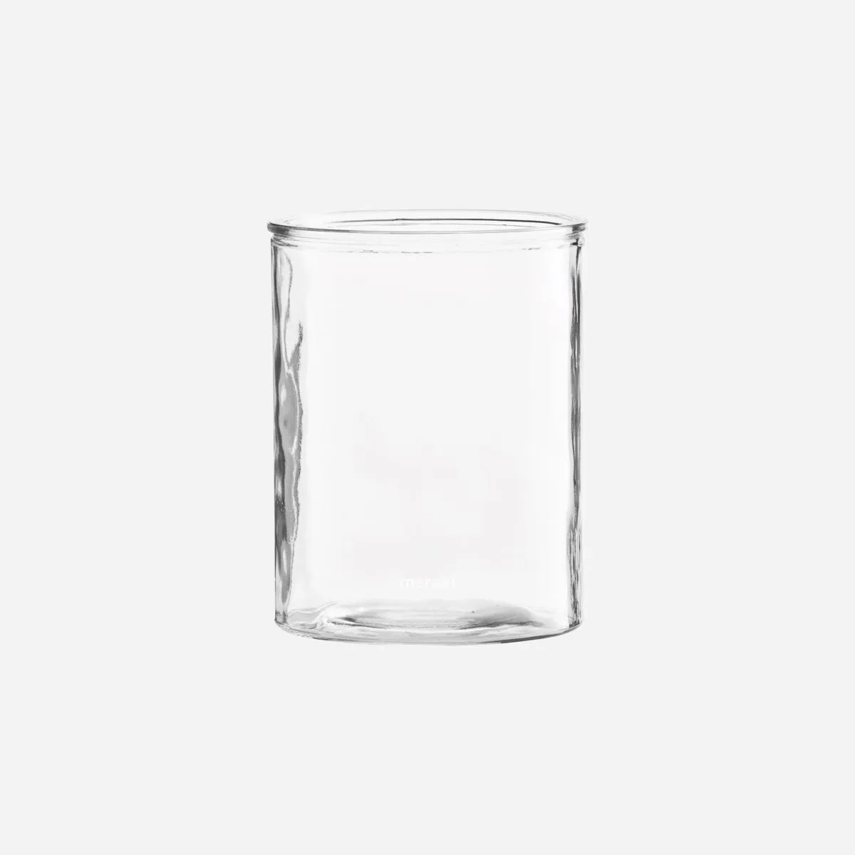 Simple Glass Cylinder Vase or Storage Jar