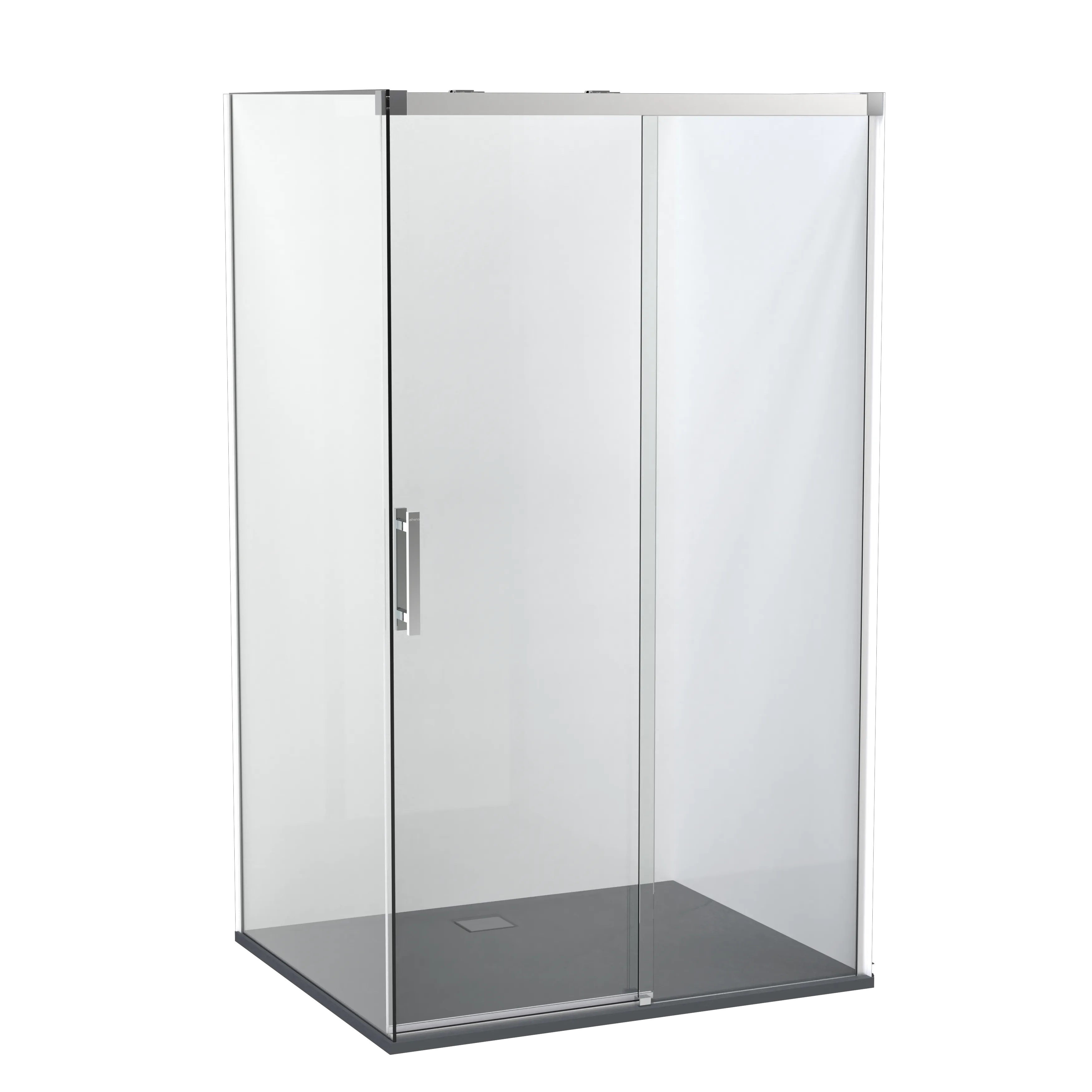 SlateForma Motio 1200x1000 Two Wall Shower