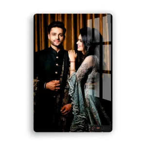 Sp Graphics Customized Acrylic Portrait Photo Frames And Personalized Photo Frames With Photo Upload Personalized Birthday Gifts Wall Decor Decoration Living Room(Acrylic Photo Frames),45 Centimeters