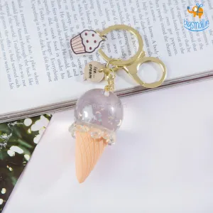 Sparkle Ice Cream Keychain