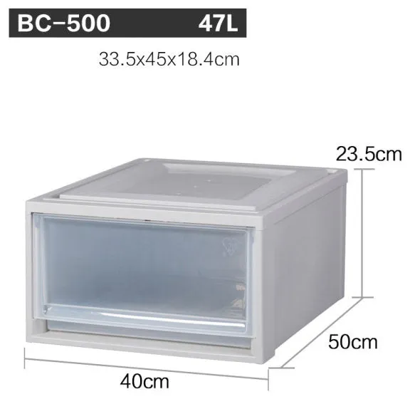 Stackable Storage Box - Bedroom Organizer - Clothes Storage - Drawer Chest - Bedroom Table Stand Cabinet - Closet Organization - Laundry