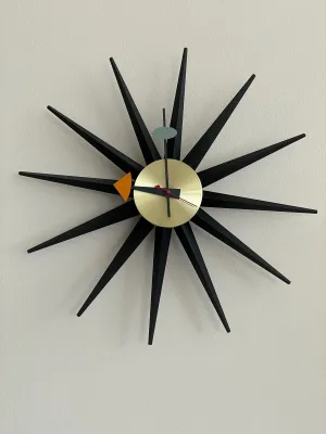 Sunburst Wall Clock