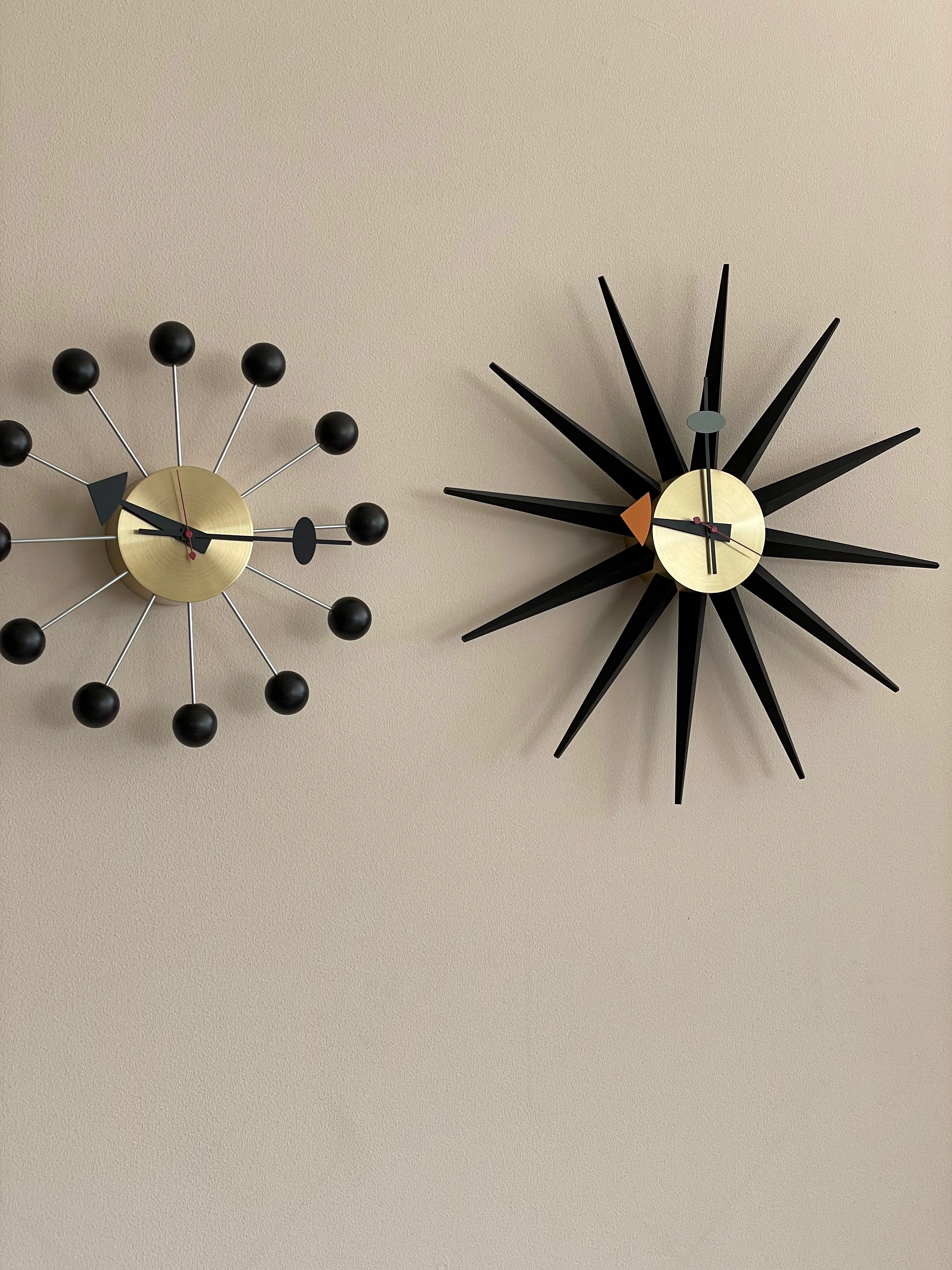 Sunburst Wall Clock