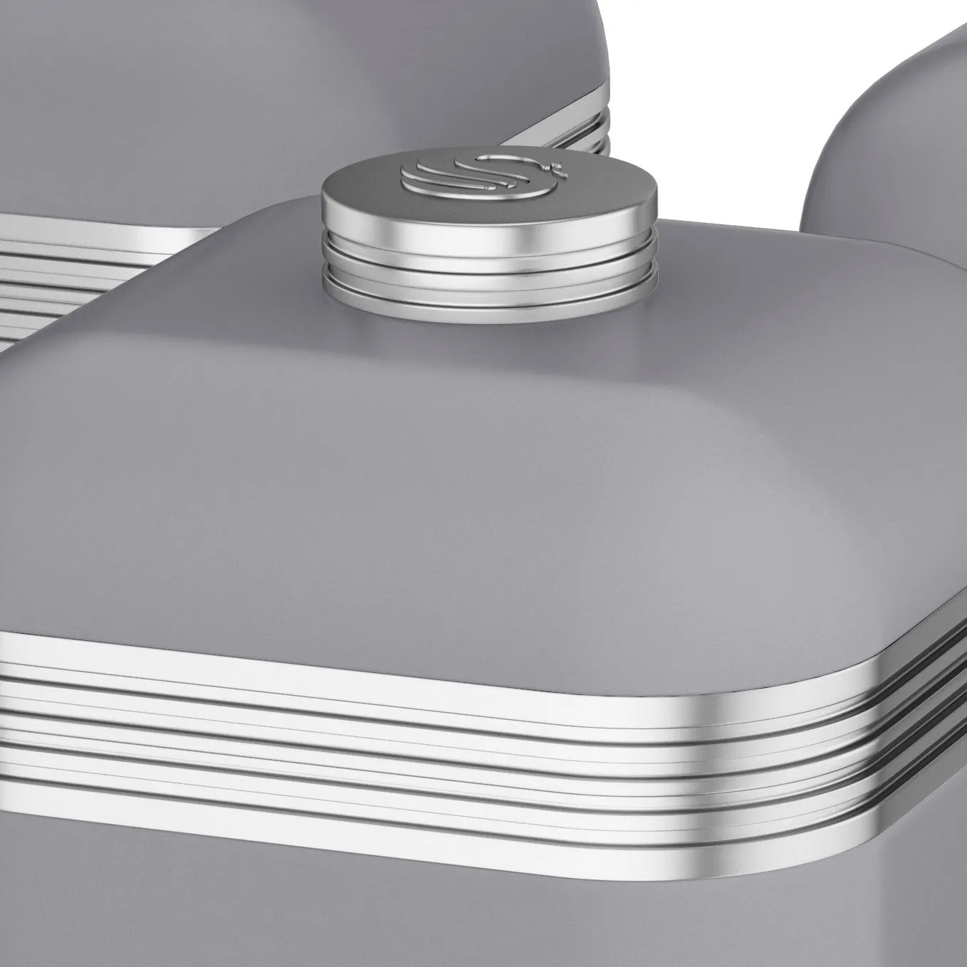 Swan Retro Set of 3 Canisters